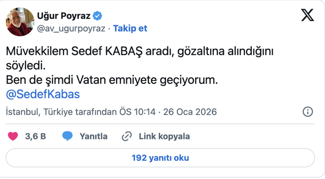 Gazeteci Sedef Kabaş adli kontrol şartıyla serbest bırakıldı - Resim: 0