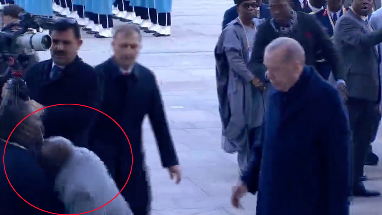 Nijerya Cumhurbaşkanı Beştepe’de çok kötü düştü! Erdoğan o anlarda…