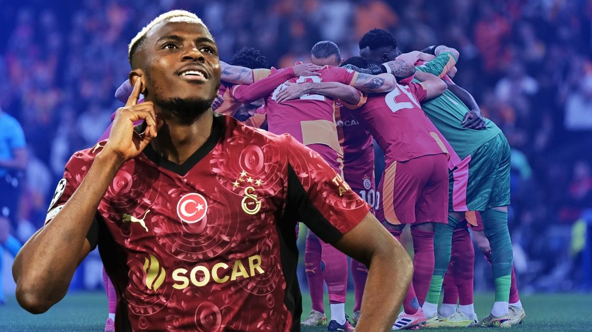 Victor Osimhen rekor, Galatasaray ilk 16 peşinde!