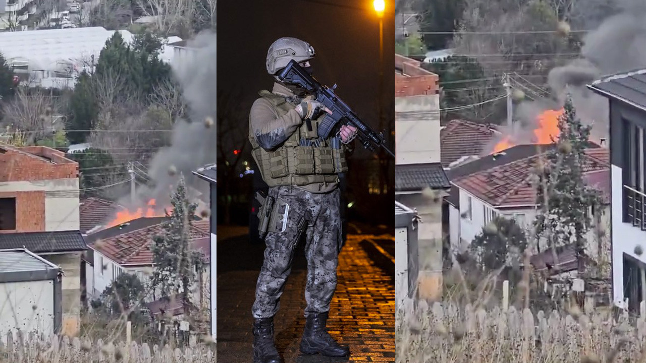 Yalova’daki DEAŞ çatışmasının yeni görüntüsü! Son noktada evi ateşi vermişler