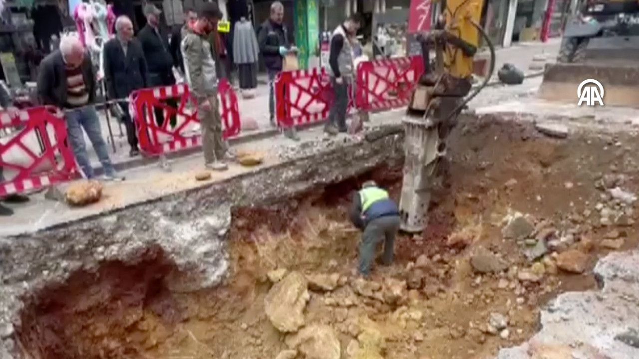 Altyapi Calismasi Sirasinda Bulundu Hemen Ekiplere Haber Verildi 1