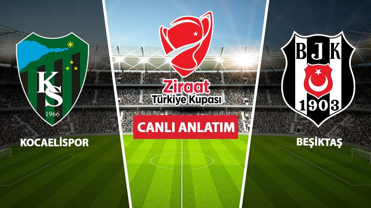CANLI: Kocaelispor – Beşiktaş