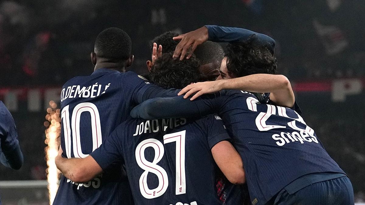 Paris Saint-Germain’den Marsilya ağlarına 5 gol birden