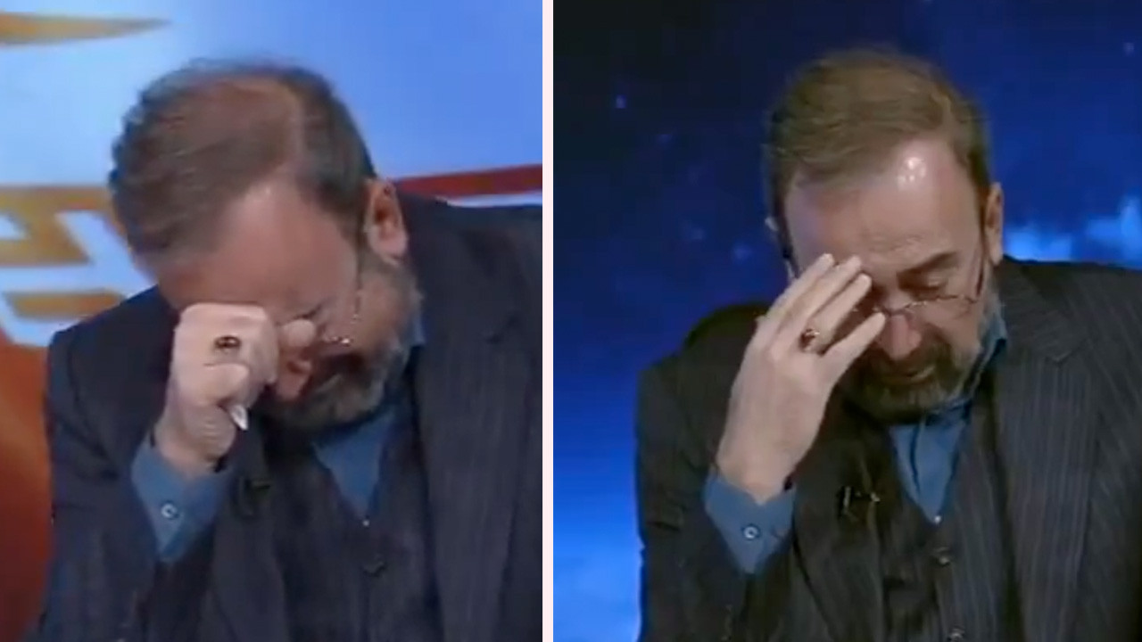 Canlı yayında kahroldu! Sunucu Hamaney’in ölümünü hıçkırıklarla açıkladı