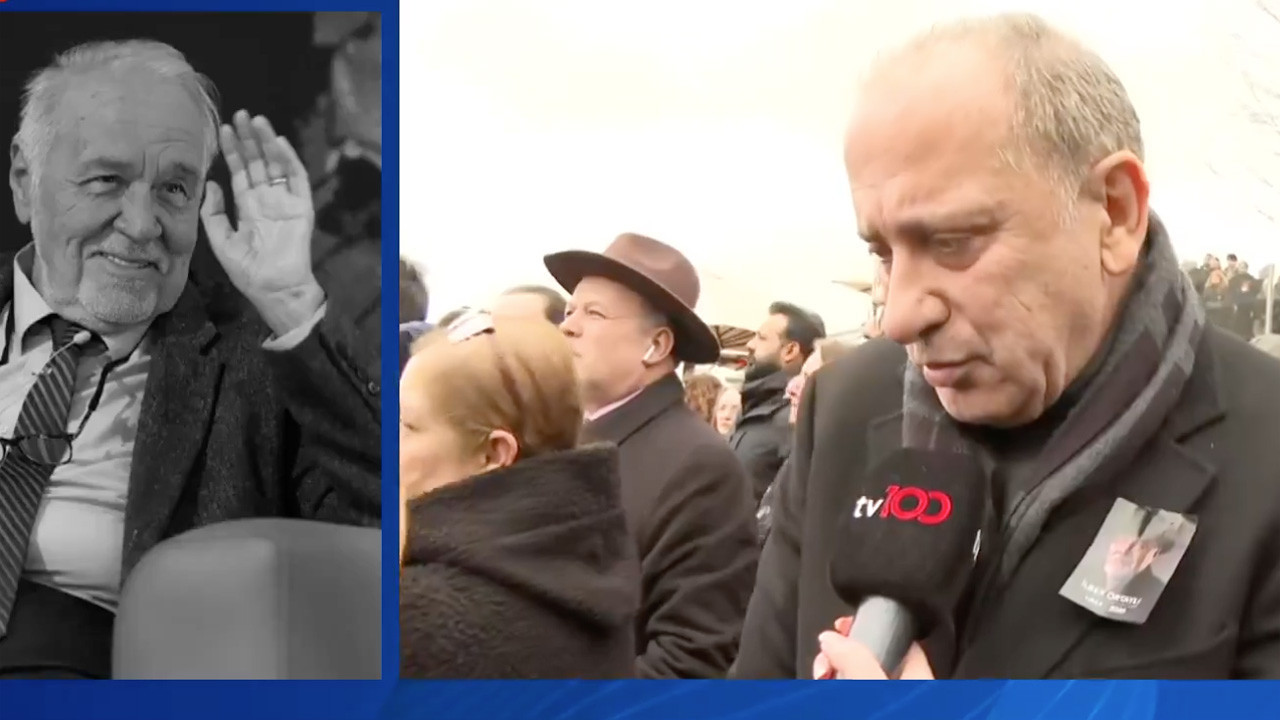 Fatih Altaylı İlber Ortaylı’nın cenazesinde ağlayarak anlattı: Aileden biriydi