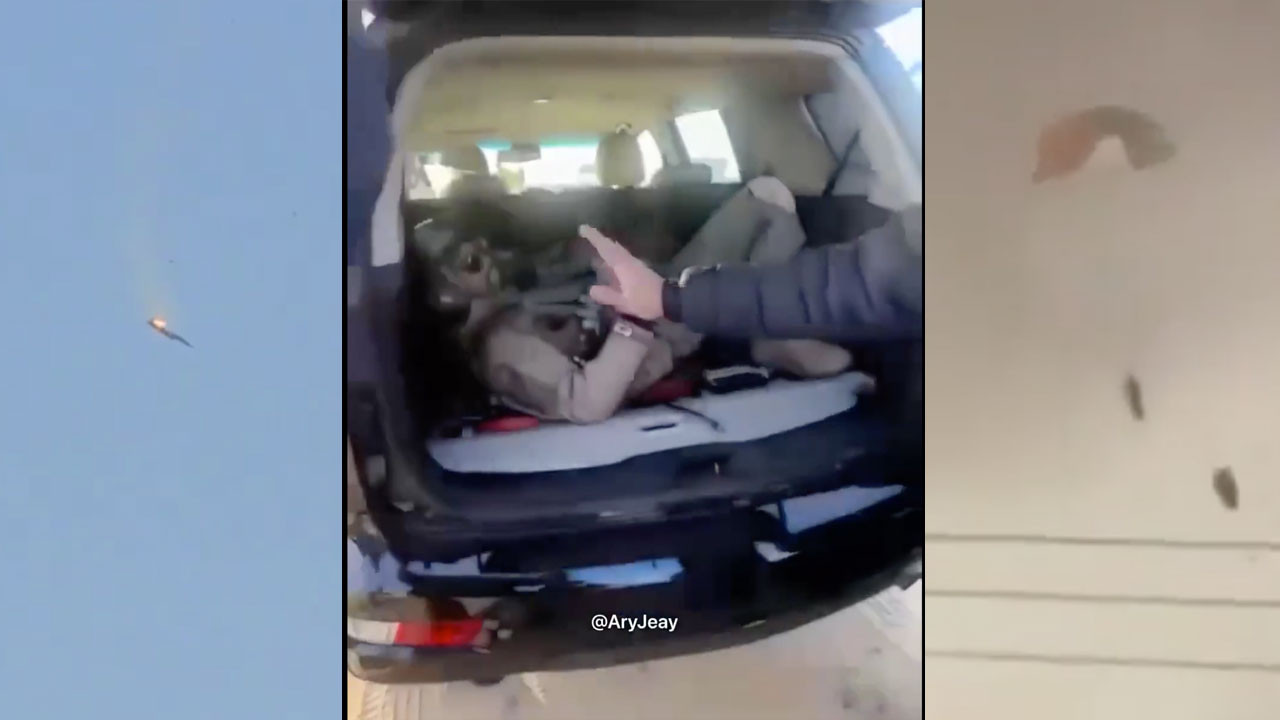 İran İsrail savaşında ABD uçağı vuruldu pilotu bagaja atıp…