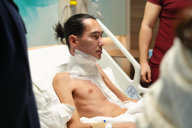 Medipol uzmanı başardı! Yürüyemez hale getiren 2 kilogramlık dev tümör Medipol’de çıkarıldı - Resim: 1